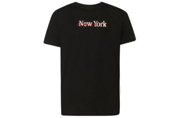Image of Oakley SI New York Short Sleeve Tee - Mens, Blackout, Small, 457788-02E-S