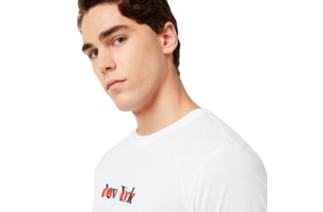 Image of Oakley SI New York Short Sleeve Tee - Mens, White, Small, 457788-100-S