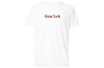 Image of Oakley SI New York Short Sleeve Tee - Mens, White, Small, 457788-100-S