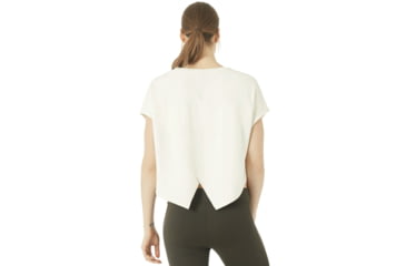 Image of Oakley Oakley Luxe Crop Top - Womens, Winter Grey, Large/Extra Large, 532346-23N-L/XL