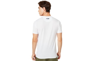 Image of Oakley Orland Oakley Tee - Mens, White, Small, 457782-100-S