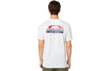 Image of Oakley SI Orlando Skyline Back Tee - Mens, White, Medium, 457800-100-M