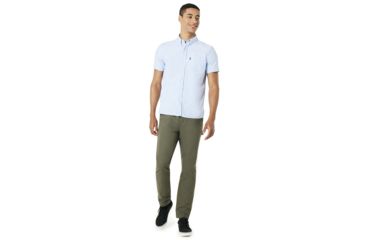 Image of Oakley Oxford Short Sleeve - Mens, Marvel Blue, Medium, 401886-6E1-M
