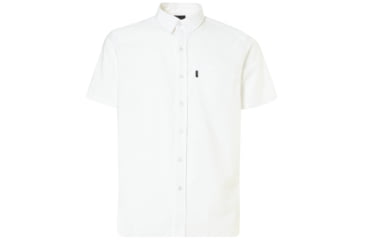 Image of Oakley Oxford Short Sleeve - Mens, White, Extra Small, 401886-100-XS