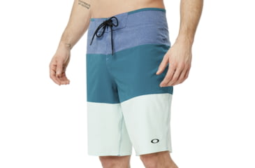 Image of Oakley SI Ozaki Block 21 Inches - Mens, Dark Blue Med Heather, 33, 482454-6E2-33