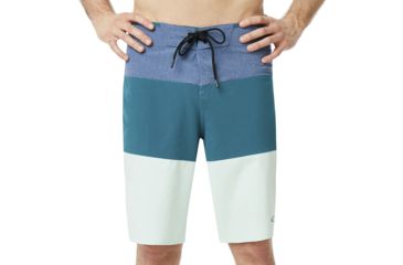 Image of Oakley SI Ozaki Block 21 Inches - Mens, Dark Blue Med Heather, 33, 482454-6E2-33