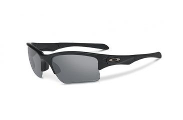 Image of Oakley SI Quarter Jacket Sunglasses,Matte Black Frame,Rectangle Grey Polarized Lens OO9200-07