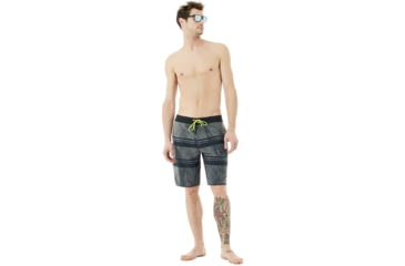 Image of Oakley Racetracks 20 Boardshort - Mens, Blackout, 34, 482369-02E-34