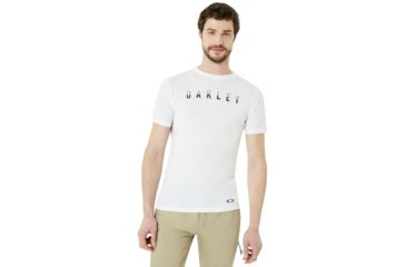 Image of Oakley Radskin Veil Quick-Dry Tee - Mens, White, 2XL, 457126JP-100-XXL