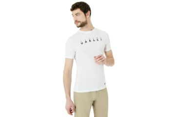 Image of Oakley Radskin Veil Quick-Dry Tee - Mens, White, 2XL, 457126JP-100-XXL