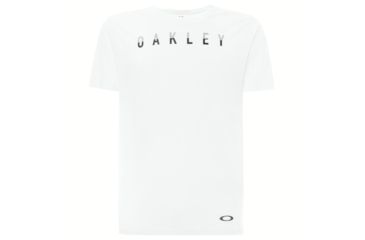 Image of Oakley Radskin Veil Quick-Dry Tee - Mens, White, 2XL, 457126JP-100-XXL