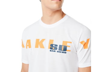 Image of Oakley SI San Diego Oakley Tee - Men's, White, Large, 457783-100-L