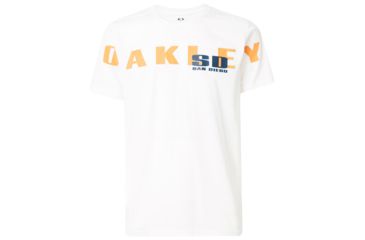 Image of Oakley SI San Diego Oakley Tee - Men's, White, Large, 457783-100-L