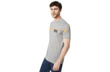 Image of Oakley SI San Francisco Tee - Mens, Gray Melange, Small, 457784-2GM-S