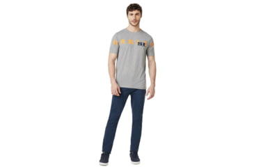 Image of Oakley SI San Francisco Tee - Mens, Gray Melange, Small, 457784-2GM-S
