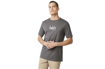 Image of Oakley Shadow Logo Tee - Mens, Forged Iron, 2XL, 457533-24J-XXL