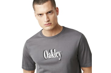Image of Oakley Shadow Logo Tee - Mens, Forged Iron, 2XL, 457533-24J-XXL