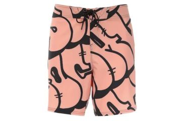 Image of Oakley SI Staple Graffiti Boardshort I8 Inc - Mens, Kelp Brown, 36, 482599-87A-36