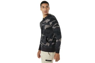 Image of Oakley SI Street Logo Hooded Camo Fleece Camo - Mens, Grey Camo, Extra Large, 472431-9A2-XL