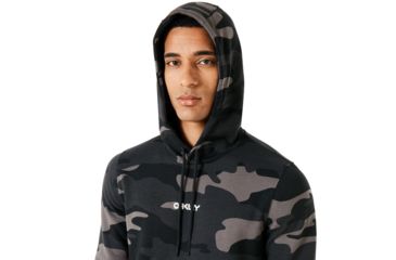 Image of Oakley SI Street Logo Hooded Camo Fleece Camo - Mens, Grey Camo, Extra Large, 472431-9A2-XL