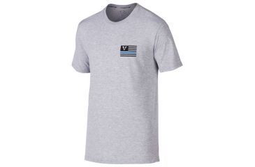 Image of Oakley SI Thin Blue Line Tee, Heather Grey, Medium