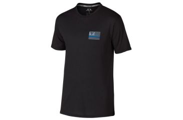 Image of Oakley SI Thin Blue Line Tee, Jet Black, Medium