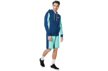 Image of Oakley SI Tn Racing Team Fleece Fz - Mens, Dark Blue, Extra Small, 472471-609-XS