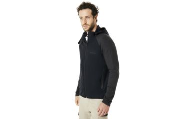 Image of Oakley Utility Knit Full Zip Jacket - Mens, Blackout, Small, 472415-02E-S