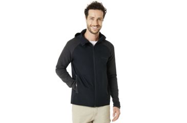 Image of Oakley Utility Knit Fz Jacket - Mens, Blackout, Extra Large, 472415-02E-XL
