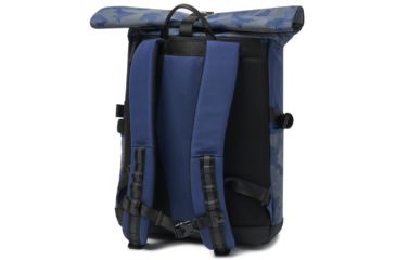 Image of Oakley Utility Rolled Up Backpack - Mens, Dark Blue Reflective, One Size, 921420-6RR-6RR-U
