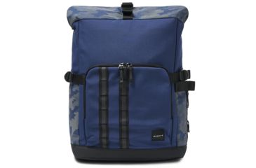 Image of Oakley Utility Rolled Up Backpack - Mens, Dark Blue Reflective, One Size, 921420-6RR-6RR-U