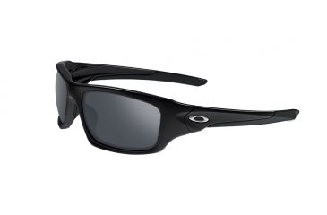 Image of Oakley SI Valve Sunglasses,Matte Black Frame,Rectangle Grey Lens OO9236-08