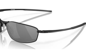 Image of Oakley SI Whisker Sunglasses, Matte Black Frame, Prizm Black Polarized Lens, OO4141-0760