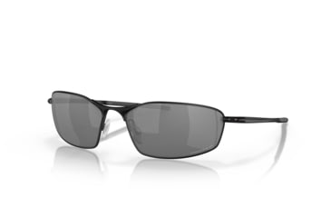Image of Oakley SI Whisker Sunglasses, Matte Black Frame, Prizm Black Polarized Lens, OO4141-0760