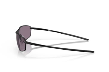 Image of Oakley SI Whisker Sunglasses, Matte Black Frame, Prizm Gray Lens, OO4141-0660