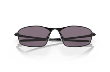 Image of Oakley SI Whisker Sunglasses, Matte Black Frame, Prizm Gray Lens, OO4141-0660