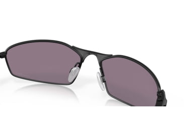 Image of Oakley SI Whisker Sunglasses, Matte Black Frame, Prizm Gray Lens, OO4141-0660