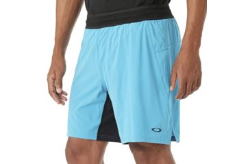 Image of Oakley Windshear Running Short - Mens, Atomic Blue, Extra Large, 442351-6B2-XL