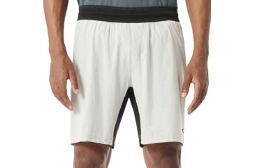 Image of Oakley Windshear Running Short - Mens, Light Grey, Extra Large, 442351-202-XL