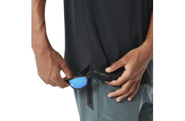 Image of Oakley Windshear Short Sleeve Tee - Mens, Blackout, Medium, 434094-02E-M