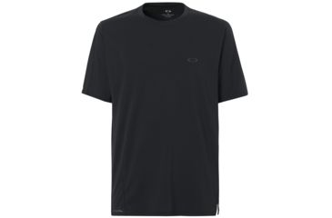 Image of Oakley Windshear Short Sleeve Tee - Mens, Blackout, Medium, 434094-02E-M