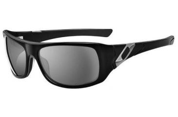 Image of Oakley Sideways Black Frame w/ Black Iridium Polarized Lenses Sunglasses 24-118