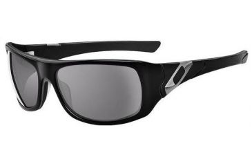 Image of Oakley Sideways Black Frame w/ Grey Lenses Sunglasses 05-993