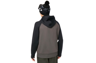 Image of Oakley Sierra DWR Fleece Hoody 2.0 - Mens, Blackout/New Dark Brush, Small, FOA402382-9EF-S