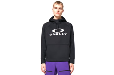 Image of Oakley Sierra DWR Fleece Hoody 2.0 - Mens, Blackout, Small, FOA402382-02E-S