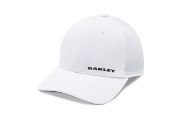 Image of Oakley Silicon Bark Trucker 4.0 - Mens, White, Small/Medium, 911021-100-S/M