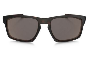 Image of Oakley Silver Sunglasses Matte Brown Tortoise Frame, Warm Grey Lens-OO9262-03