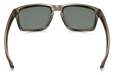 Image of Oakley Silver Sunglasses Sepia Frame, Dark Grey Lens-OO9262-02