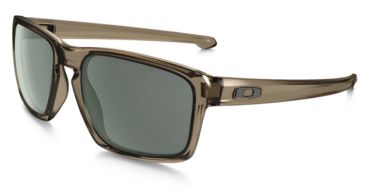 Image of Oakley Silver Sunglasses Sepia Frame, Dark Grey Lens-OO9262-02