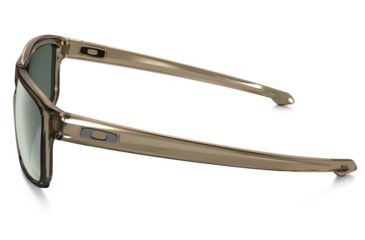 Image of Oakley Silver Sunglasses Sepia Frame, Dark Grey Lens-OO9262-02